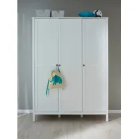 trendteam Kleiderschrank Ole 3-türig weiß