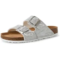TAMARIS Pantolette Damen Flach metallic,EU 37