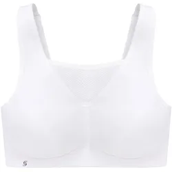 GLAMORISE Sport-Bustier mit bestem Halt - Weiß Unterwäsche   Damen 