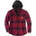 CARHARTT Flannel-Fleece Kapuzenhemd Rot S