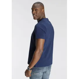 delmao Rundhalsshirt DELMAO, Herren, Gr. L (52/54), blau, Single Jersey, Obermaterial: 100% Baumwolle, unifarben, Basic, regular fit, Rundhals, Shirts Rundhalsshirt, Kurzarm, Regular Fit, basic, aus 100% Baumwolle, Topseller