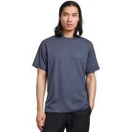 Arc'teryx Kragg SL Cotton Bird Word T-Shirt blau L