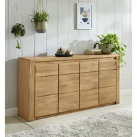 Home Affaire Sideboard »Burani«, grifflose Optik braun