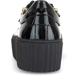Gabor Sneaker Low Damen Schwarz/Gold 39