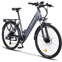 nakxus 26M208 E-Bike, Elektrofahrrad 26'' Trekkingrad E-Cityrad mit 36V 12,5Ah Lithium-Akku für Lange Reichweite bis 100KM, 250W Motor, EU-konform...