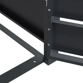 Weka Mülltonnenbox Gary 189,5 x 80 x 116 cm grau