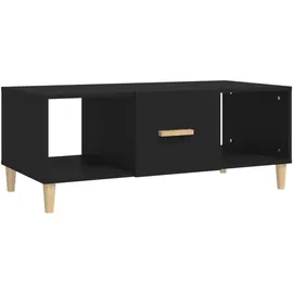 furnicato Moderner Schwarz Holzwerkstoff 102 x 50 x 40 cm