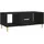 furnicato Moderner Schwarz Holzwerkstoff 102 x 50 x 40 cm