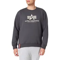 Alpha Industries Basic Sweatshirt Greyblack M