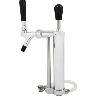 ich-zapfe Bierpumpe, Picknickpumpe mit Zapfhahn, mit Kolbenschankhahn 5/8" Co2-Abgang