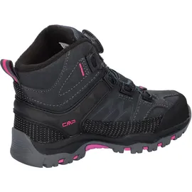CMP Kids Kiruna Mid Fitgo Fleece WP Trekking Shoes antracite-festival (72ZU) 30 - 30