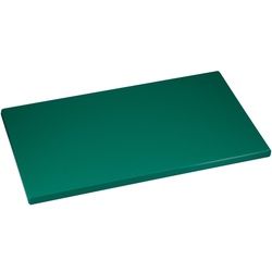 ILSA Grünes HDPE-Schneidebrett mit verbundenen Kanten und Ränder cm 60x40