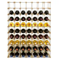 Proregal Weinregal 92,5 x 72,5 x 24,5 cm Natur