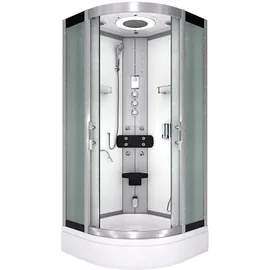 AcquaVapore Dampfdusche Duschkabine Sauna Dusche D58-50M3 90x90 cm ohne 2K Scheiben Versiegelung