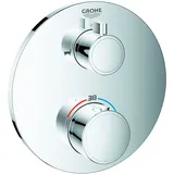 Grohe Grohtherm Thermostat-Wannenbatterie mit integrierter 2-Wege-Umstellung,