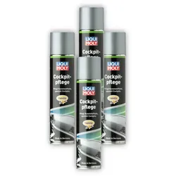 4x 300ml LIQUI MOLY 1598 Cockpitpflege Cockpit Reiniger Vanille Duft