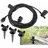 ChiliTec Gartensteckdose 10 m Schwarz 3 St.