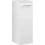Fackelmann HYPE 3.0 Halbhochschrank 30,5 x 82,5 x 32 cm Weiß Glas/Holz/MDF/Spanplatte