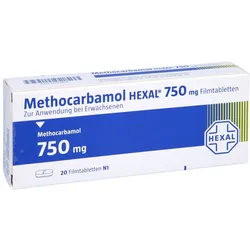 METHOCARBAMOL HEXAL 750 mg Filmtabletten 20 St