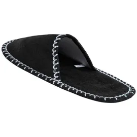 Onvaya ONVAYA® ABS Gästepantoffel | Eule | schwarz | 6er Set | Antirutsch Sohle | Hausschuhe | Filzpantoffel | 36-45 | verschiedene Farben | - Schwarz