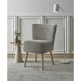 ed exciting design Cocktailsessel »Earl« Küchenstuhl, Küchensessel grau