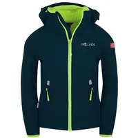 Trollkids Rondane Zip Off Xt Jacke - Navy / Lime - 116 cm