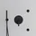 Steinberg Serie 100 Seitenbrause schwenkbar, matt Black