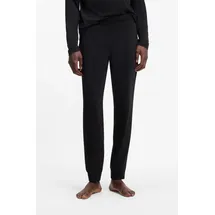 Hugo Slim Fit Sweatpants mit Label-Patch Modell 'Laze', Black, M