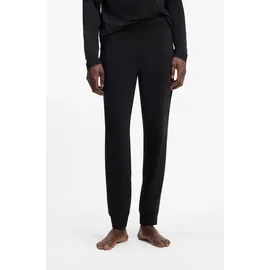 Hugo Slim Fit Sweatpants mit Label-Patch Modell 'Laze', Black, M