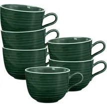 SELTMANN WEIDEN Cappuccinotasse 0,4 l Moosgrün 6 St.