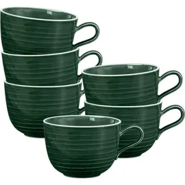 SELTMANN WEIDEN Cappuccinotasse 0,4 l Moosgrün 6 St.