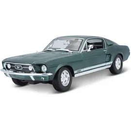 MAISTO 31166 - Ford Mustang GTA Fliesscheck 1967 grün 1:18