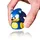 TUBBZ Mini Sonic The Hedgehog Sammelbare Vinyl-Gummiente - Sonic