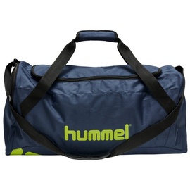 hummel Core Sports Bag DARK DENIM/LIME Punch