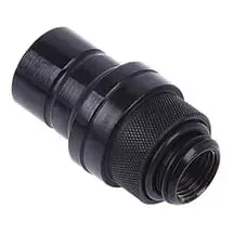 Alphacool Eiszapfen Schnellverschluss Stecker G1/4 AG - Deep Black - schwarz