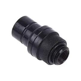 Alphacool Eiszapfen Schnellverschluss Stecker G1/4 AG - Deep Black - schwarz