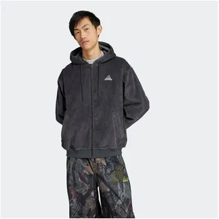 Adidas Cord Reißverschlusspullover Carbon XL