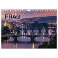 Calvendo PRAG Impressionen bei Tag und Nacht (Wandkalender 2026