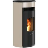 Oranier Pelletofen Sando 60 Taupe, Rauchrohranschluss oben LAS 796945