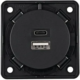 Berker USB-Steckdose 230V 2-fach Anthrazit 2 St.