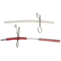 EK HANDEL Ablaufschlauch 25 cm x Ø 10 mm grau