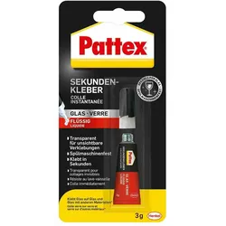 PATTEX PSV1C  Sekundenkleber Glas Flüssig 3 g