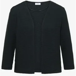 Cecil Offene 3/4-Arm Jacke im Ajour-Look Grün L