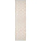 Arte Espina Xxxl Läufer Monroe 100 Creme, Creme, rechteckig, 80x300 cm, pflegeleicht, Teppiche & Böden, Teppiche, Teppichläufer