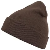 MSTRDS Mütze Basic Flap Beanie uni choco braun
