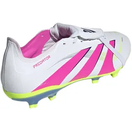 adidas Predator League FG/MG Herren Cloud White/Lucid Pink/Lucid Lemon 46