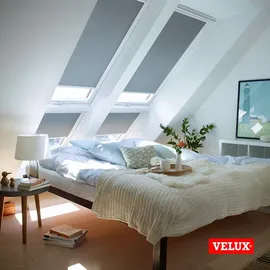 VELUX Verdunkelungsrollo DKL FK06 1100SWL Dunkelblau 66 x 118 cm/Velux
