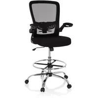 HJH Office Vendo Work Netzstoff Schwarz