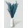 layba Künstliches Pampasgras 3er-Set Blau 100 cm,