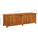 Gartenbox Auflagenbox Gartenkiste Kissenbox Kiste Massivholz Aufbewahrungsbox DE